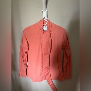 Coral Button-Up Shirt